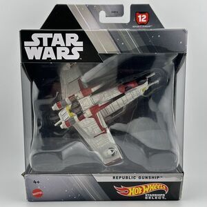 Hot Wheels Star Wars Starships Select 2022 Republic Gunship #12